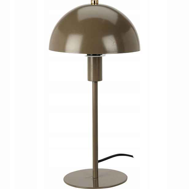 Stolní Lampička Na Stůl Houba Stojací Lampa Hnědá Kovová 18 X 36 CM