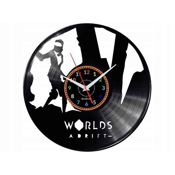 Worlds Adrift Video Game Nápad na Dárek Nástěnná Dekorace z vinylové desky
