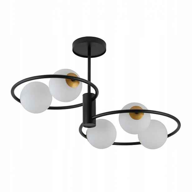 Závěsné Stropní Svítidlo Lustr Stropní Svítidlo Aqua 5xG9 Bílá Sigma Lighting 37 cm