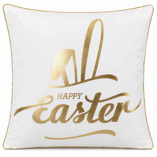 Velikonoční povlak na polštář HAPPY EASTER I. 45x45 cm Mybesthome