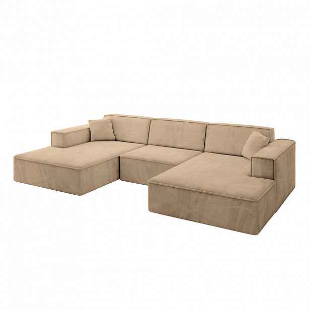 ALTDECOR SEDACÍ souprava IREA-U1-v4 – 303 × 171 × 79 cm, béžová