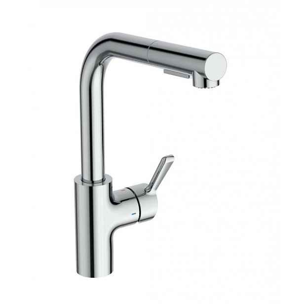 Ideal Standard Ceralife - Dřezová baterie s výsuvnou sprškou, chrom BE244AA