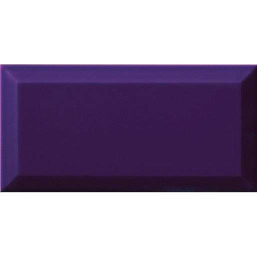 Obklad Ribesalbes Chic Colors plum bisel 10x20 cm lesk CHICC1869