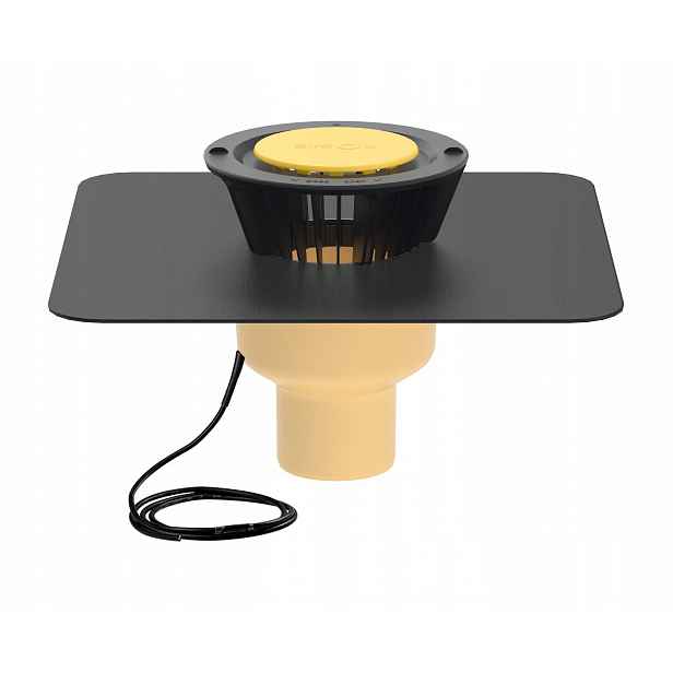 Střešní vpusť Trendy vertikální vyhřívaná-samoregulační 110 mm (60150500)