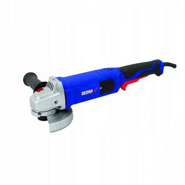 Úhlová bruska Dedra 125 mm 1200 W s kabelem a regulací otáček