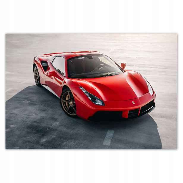 Plakáty 185x125 Červené Ferrari Střela
