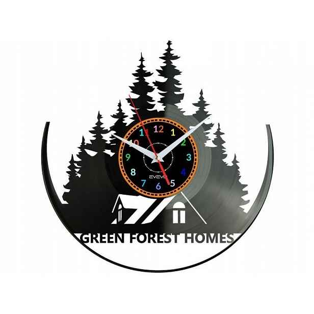 Green Forest Homes Nápad na Dárek Nástěnná Dekorace z vinylové desky
