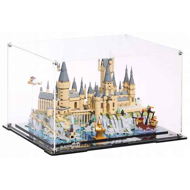 Vitrína Blacked Brick pro Lego 76419 Harry Potter Bradavický hrad a blána