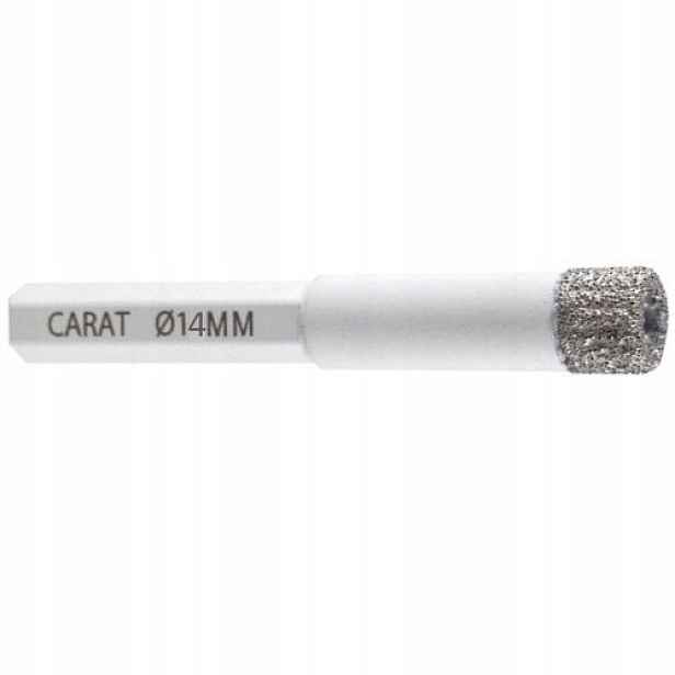 Korunka na Gres Korunkový Vrták 14 mm Hex 1/4'' Carat