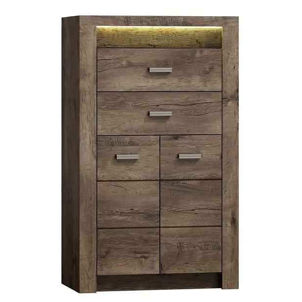 Casarredo Komoda INDIANAPOLIS I-6 jasan tmavý