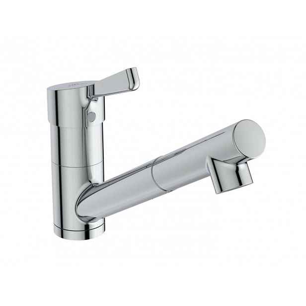 Ideal Standard Ceralife - Dřezová baterie s výsuvnou koncovkou, BlueStart, chrom BE249AA