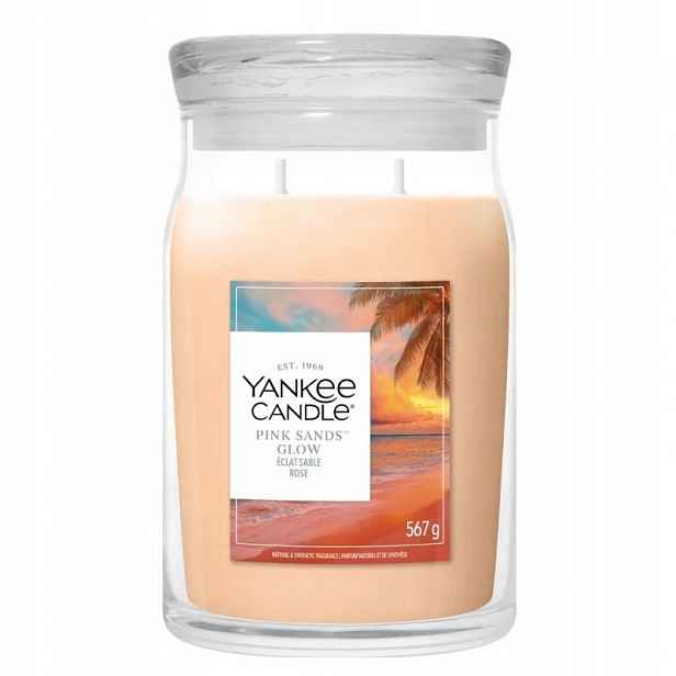Velká svíčka Signature Pink Sands Glow Yankee Candle