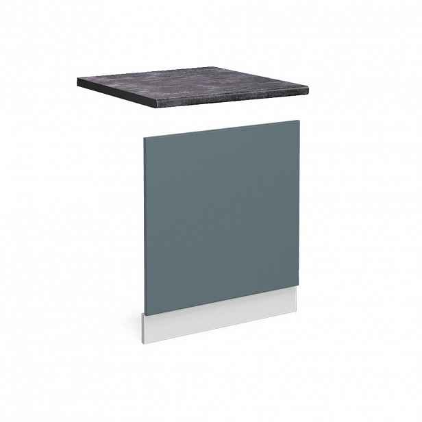 Vicco PŘEDNÍ PANEL R-Line Modrošedá 60 cm , PD Antracit