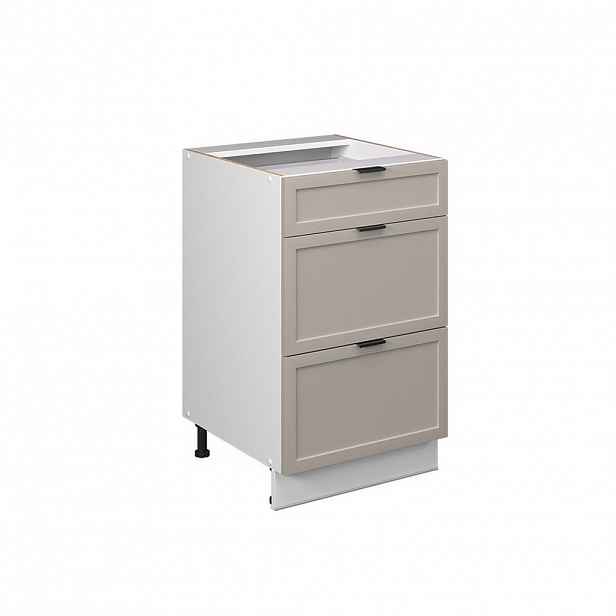 Vicco SPODNÍ SKŘÍŇKA KUCHYŇSKÉ LINKY Fame-Line GreyBeige 50 cm bez pracovní desky