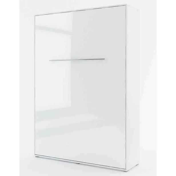 Casarredo Výklopná postel 140 CONCEPT PRO CP-01P bílá lesk/bílá mat