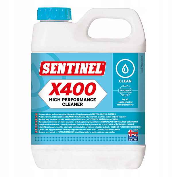 Čisticí kapalina pro instalace C.o. X400 Sentinel