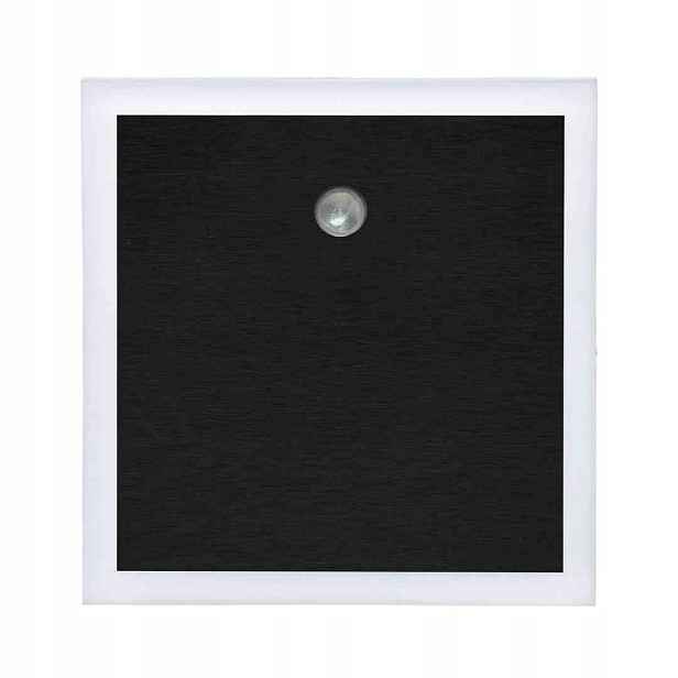 Eko-Light Evo Led Nástěnné Svítidlo Černé 12V 3000K Senzor Pohybu ø 60
