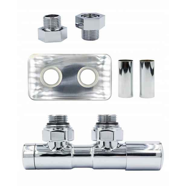 Ventil reg 50 mm Twins chrom pravý GZ1/2 AiO r.pros