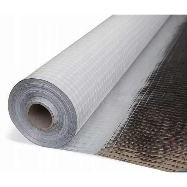 Fólie Paroizolační Aluminiová Paroizolace Podkroví Alu 110g 75m²