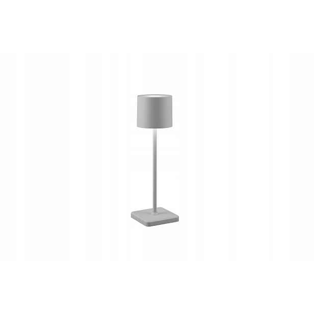 Akumulátorová stolní Led lampa Fernandez 1W IP54 šedá Rl