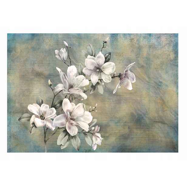 Fototapeta Květiny Magnolie Imitace mramoru 312x219