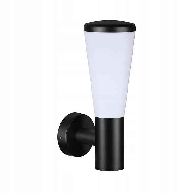 Italux Paralelní venkovní nástěnné svítidlo IP54 černé 1xE27 20W 32,5 cm