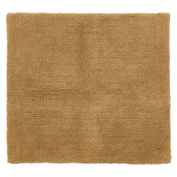 Koňakově hnědá koupelnová předložka 60x60 cm Riva - Tiseco Home Studio