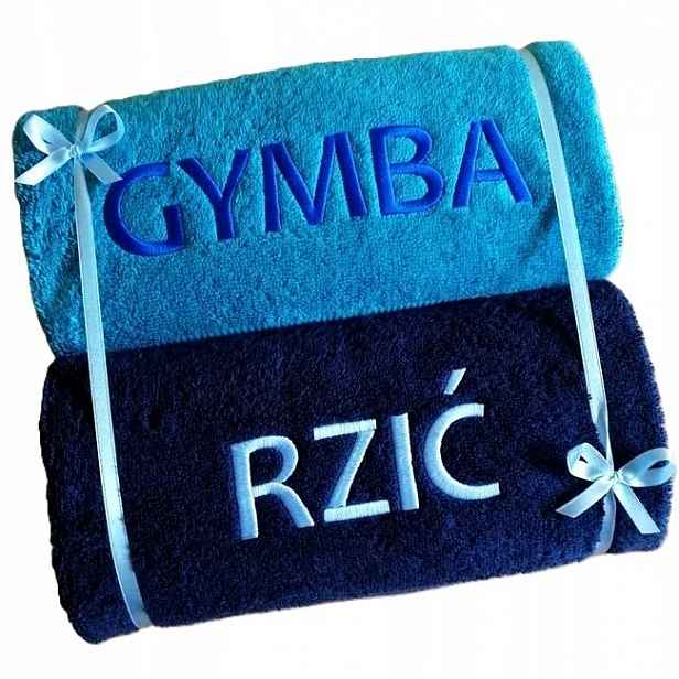 Dárek Barbórka Den Horníka pro Slezana 2 ručníky Gymba Rzić vtipný