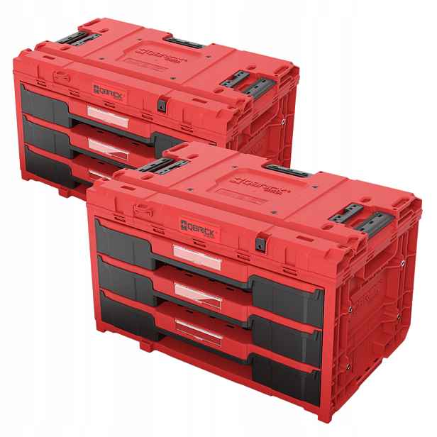 Qbrick System One Drawer 3 Toolbox 2.0 Red Ultra Hd box x2
