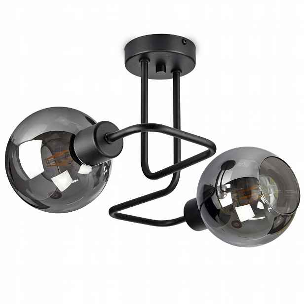 Skleněná stropní lampa Stropní Svítidlo Edison Kule