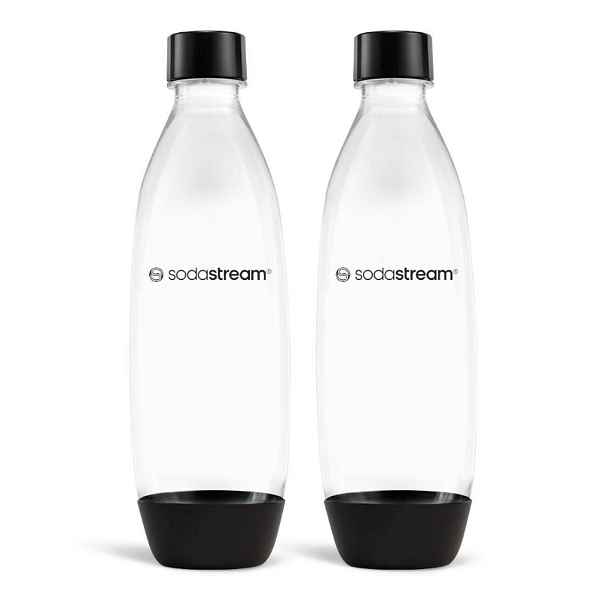 SodaStream - Láhev 1 l, 2 ks, černá 42007067