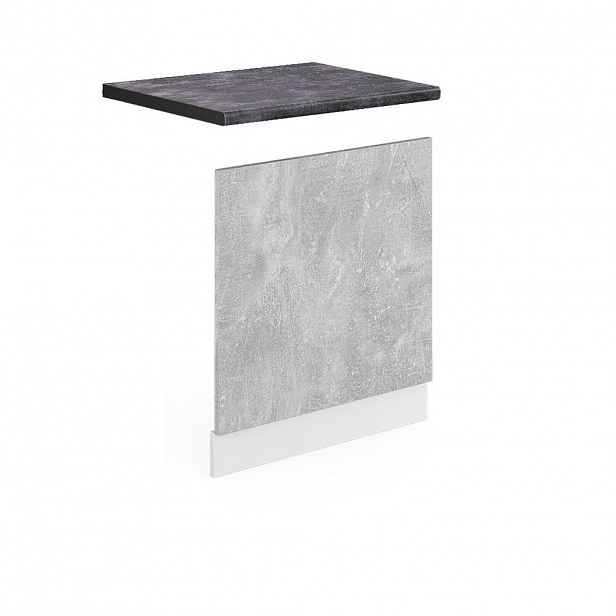 Vicco PŘEDNÍ PANEL R-Line Beton 60 cm , PD Antracit