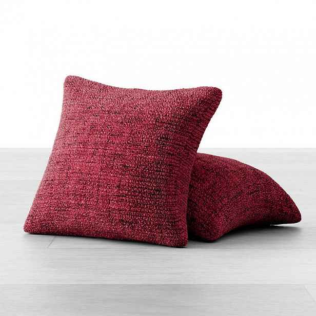 GA.I.CO decoDoma napínací potah bielastický VITTORIA bordó povlaky na polštářky 2 ks  40 x 40 cm