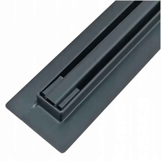 Lineární odtok 70 cm nízký, nízká zabudovanost 52 mm Slim Černý