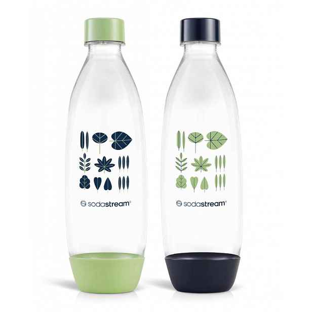 SodaStream - Láhev 1 l, 2 ks, zelená/modrá 42007069