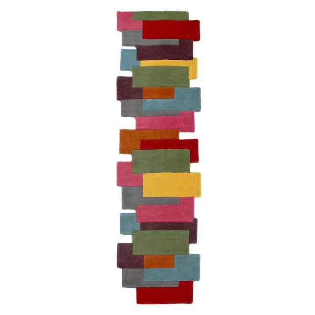 Vlněný běhoun Flair Rugs Collage, 66 x 300 cm