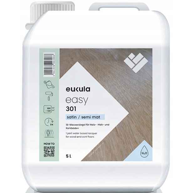 Eukula Easy 301 Satin 5L lak na parkety a dřevěné podlahy