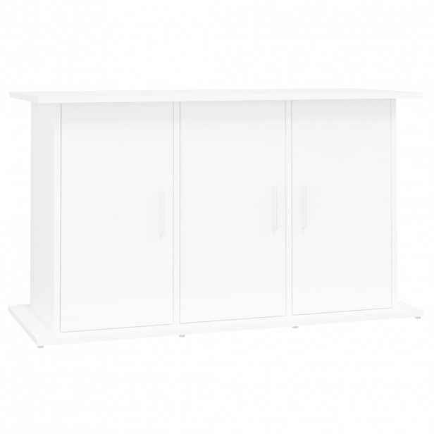 vidaXL Stojan na akvárium bílý 101 x 41 x 58 cm kompozitní dřevo