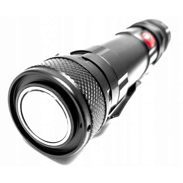 Mini Výkonná Led Svítilna Cob Usb Boční Zoomové Světlo