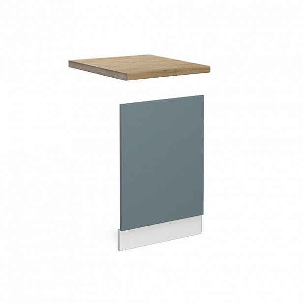 Vicco PŘEDNÍ PANEL R-Line Modrošedá 45 cm , PD Dub
