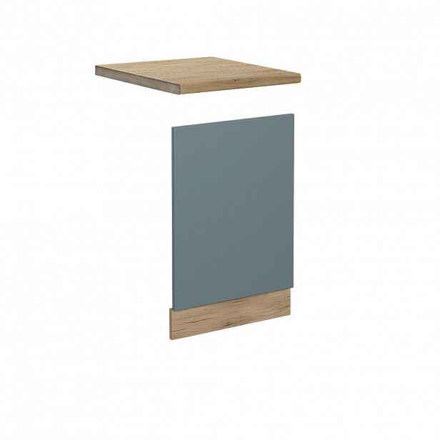 Vicco PŘEDNÍ PANEL R-Line Modrošedá 45 cm , PD Dub