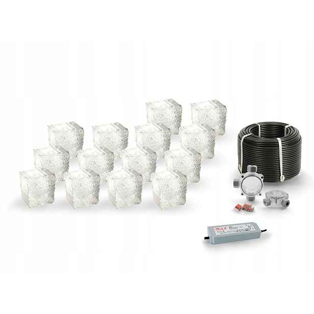 14x Led nájezdové svítidlo 12V IP68 Bz Naturo