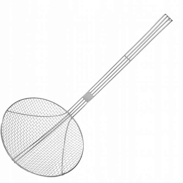 Cedník sítko na smažení v hlubokém oleji Z Nerezové oceli Hendi 220 mm