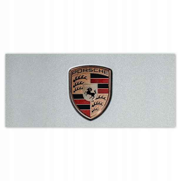 Fototapety 211x91 Známka Porsche Logo