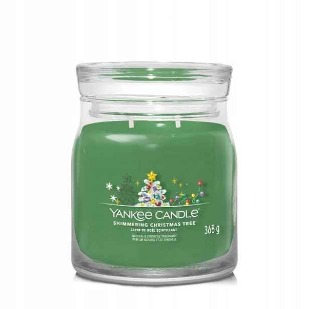 Sójová vonná svíčka Shimmering Christams Tree Yankee Candle 1 ks