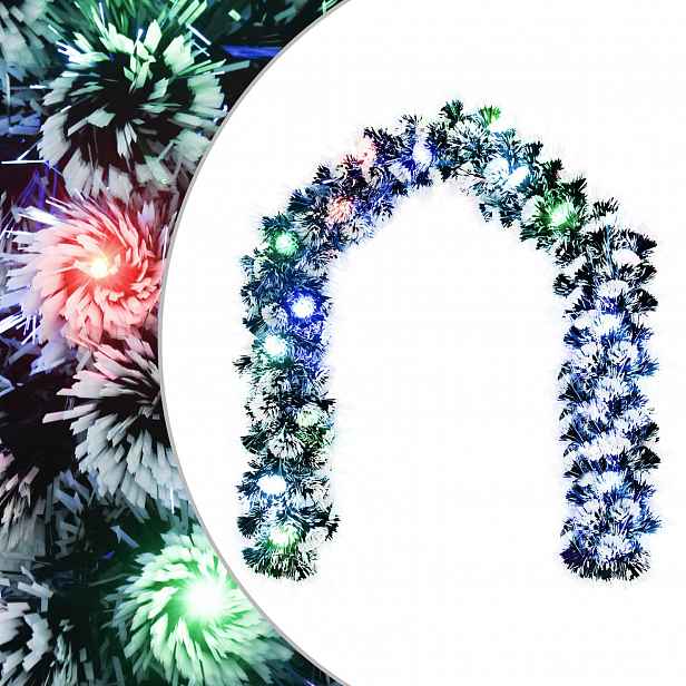 vidaXL Vánoční girlanda 200 cm 16 LED Vícebarevná PET