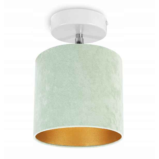 Závěsná Stropní Lampa Stropní Svítidlo Zlatý Velur