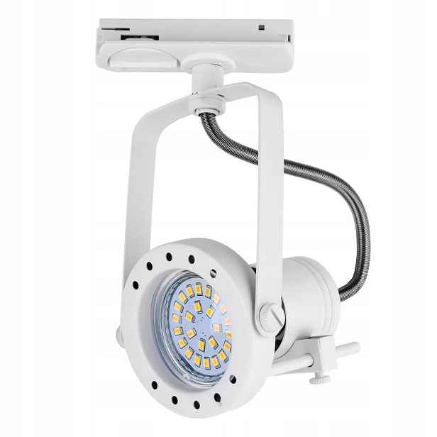 Bílý Reflektor Na 1-FÁZOVÝ Kolejnicový Tracer 1 X GU10 Tk Lighting