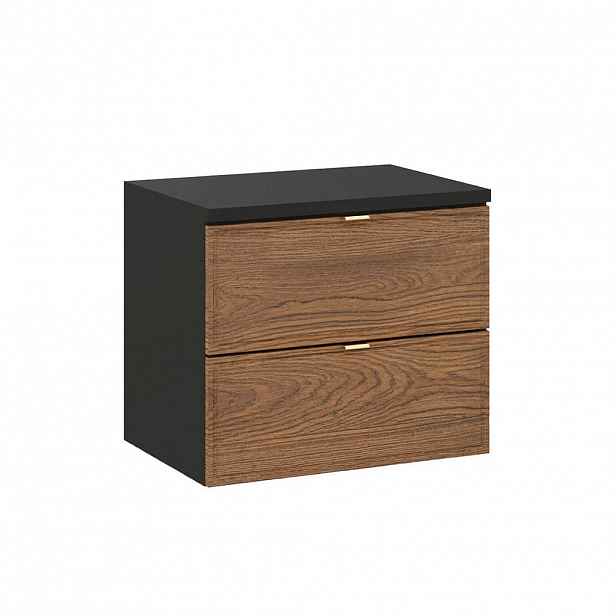 Petits-meubles SKŘÍŇKA POD UMYVADLO 60.2cm Elena Dřevo a černá
