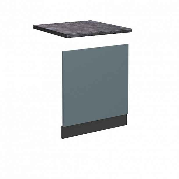 Vicco PŘEDNÍ PANEL R-Line Modrošedá 60 cm , PD Antracit